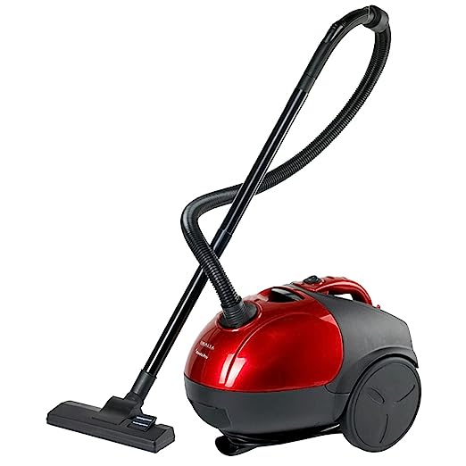 Inalsa Vacuum Cleaner Gusto Pro-1200W with Powerful Blower Function and 1.5L Reusable Cloth Dust Bag, Powerful 16KPA Suction, Lightweight & Compact, (Red/Black) Inalsa Vacuum Cleaner Gusto Pro-1200W with Powerful Blower Function and 1.5L Reusable Cloth Dust Bag, Powerful 16KPA Suction, Lightweight & Compact, (Red/Black)